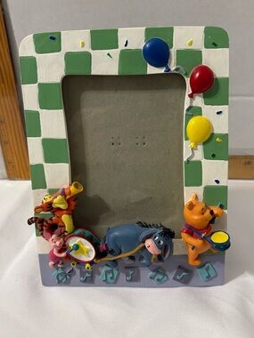 Stepping Stones Winnie the Poo and Friends Playing Music Picture frame 4x6